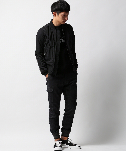 ABAHOUSE（アバハウス）の「【別注】ALPHA LIMONTA MA1（MA-1・メンズ・ブラック/ホワイト/インディゴブルー・1/2/3）」の16枚目の写真