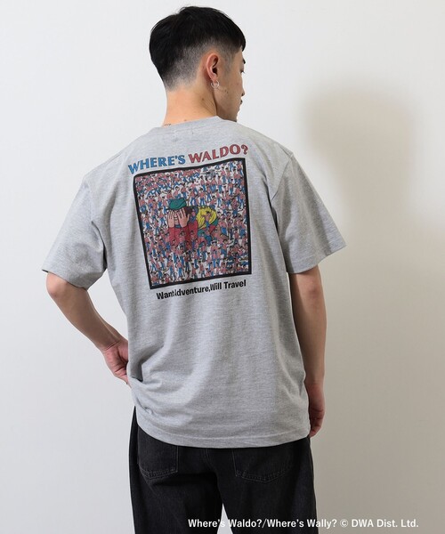 BEAMS（ビームス）の「BEAMS / Where's Waldo T-shirt（Tシャツ/カットソー・メンズ・ホワイト/グレー・S/M/L/XL）」の20枚目の写真