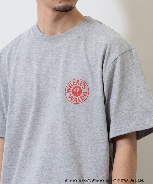 BEAMS（ビームス）の「BEAMS / Where's Waldo T-shirt（Tシャツ/カットソー・メンズ・ホワイト/グレー・S/M/L/XL）」の13枚目の写真
