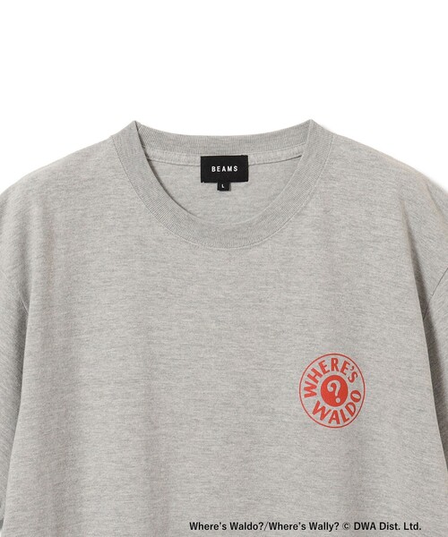 BEAMS（ビームス）の「BEAMS / Where's Waldo T-shirt（Tシャツ/カットソー・メンズ・ホワイト/グレー・S/M/L/XL）」の7枚目の写真