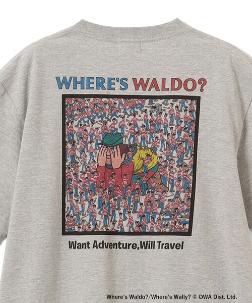 BEAMS（ビームス）の「BEAMS / Where's Waldo T-shirt（Tシャツ/カットソー・メンズ・ホワイト/グレー・S/M/L/XL）」の4枚目の写真