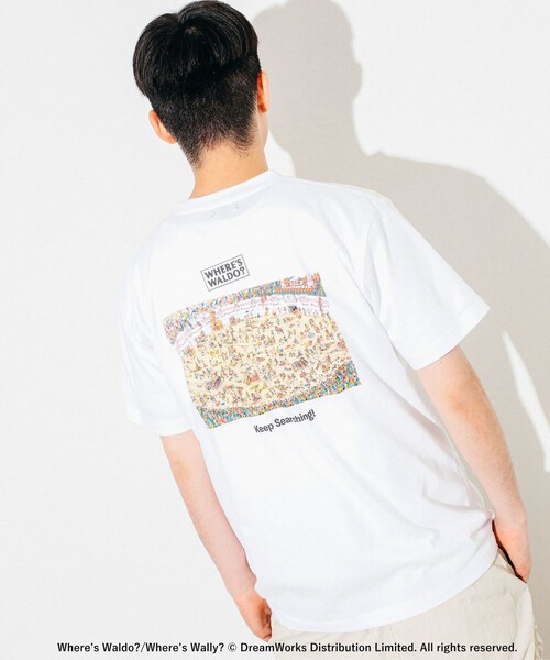 BEAMS（ビームス）の「BEAMS / Where's Waldo T-shirt（Tシャツ/カットソー・メンズ・ホワイト/グレー・S/M/L/XL）」の21枚目の写真
