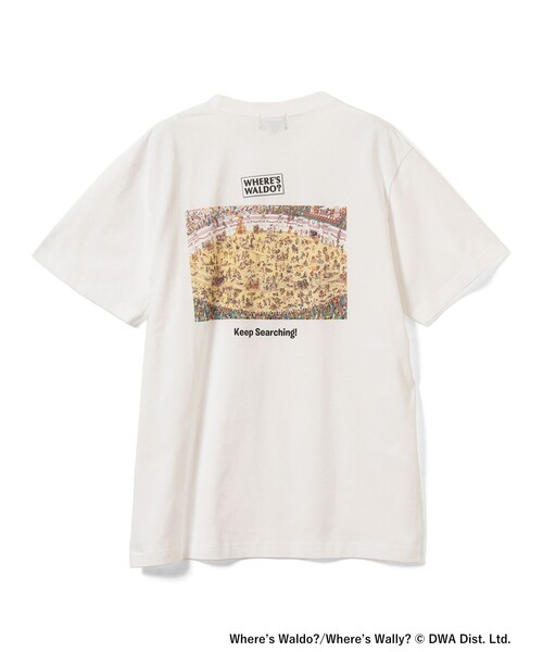 BEAMS（ビームス）の「BEAMS / Where's Waldo T-shirt（Tシャツ/カットソー・メンズ・ホワイト/グレー・S/M/L/XL）」の22枚目の写真