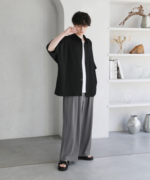 ETELIO（エテリオ）の「合成皮革ボリュームシャークソールバックルサンダル（サンダル・メンズ・ブラック・S/M/L）」の12枚目の写真