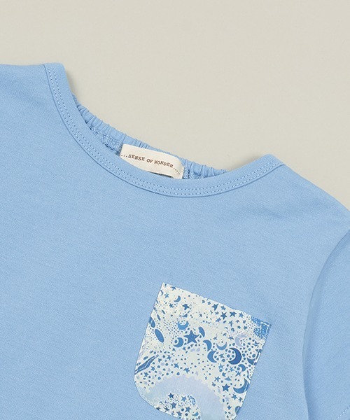 sense of wonder(センスオブワンダー)の「Milky Way切替Tシャツ(Tシャツ/カットソー・キッズ・ピンク/ブルー・80cm/100cm/120cm/110cm/90cm)」の5枚目の写真
