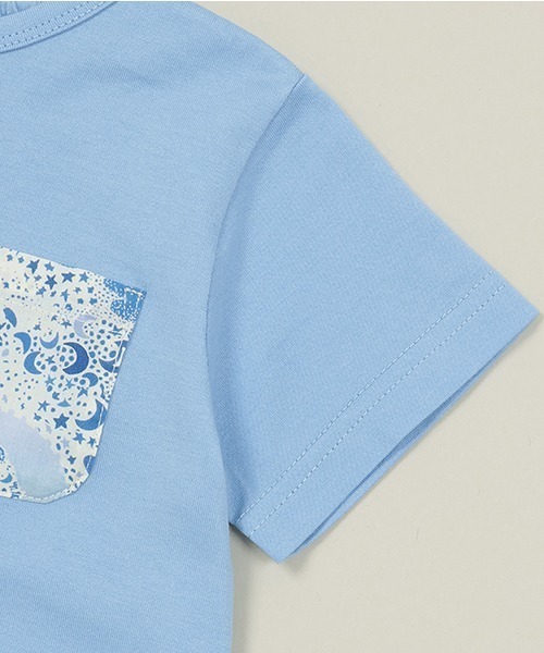 sense of wonder(センスオブワンダー)の「Milky Way切替Tシャツ(Tシャツ/カットソー・キッズ・ピンク/ブルー・80cm/100cm/120cm/110cm/90cm)」の6枚目の写真