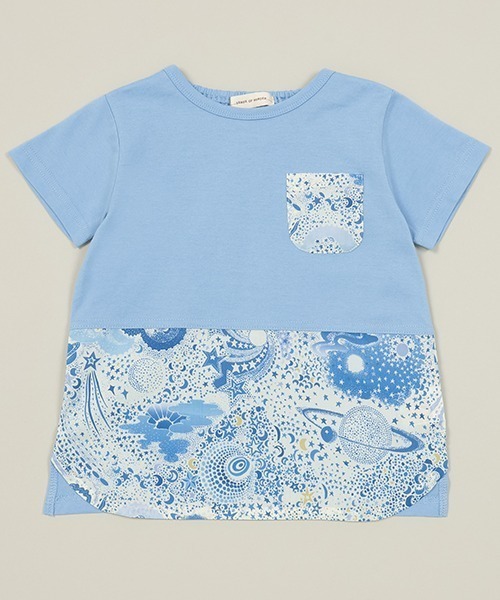 sense of wonder(センスオブワンダー)の「Milky Way切替Tシャツ(Tシャツ/カットソー・キッズ・ピンク/ブルー・80cm/100cm/120cm/110cm/90cm)」の12枚目の写真