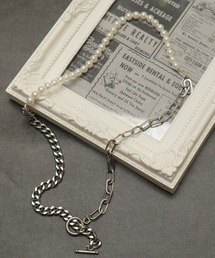 ALWAYS GOOD TIME（オルウェイズグッドタイム）の「貝パール一連/チェーンネックレス《5㎜玉》結婚式/２次会（ユニセックス）（ネックレス）」