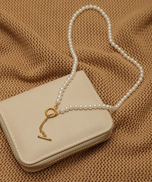 ALWAYS GOOD TIME（オルウェイズグッドタイム）の「貝パール一連/チェーンネックレス《5㎜玉》結婚式/２次会（ユニセックス）（ネックレス・レディース・シルバー系2/ゴールド系1/シルバー系3/ゴールド系2/シルバー系1・FREE）」の5枚目の写真