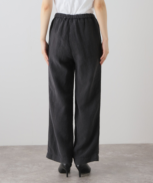 Plage プラージュ　Satin Relaxパンツ　ブラック　美品 plage パンツ dull satin relax レディース : ZOZOTOWN Yahoo!店