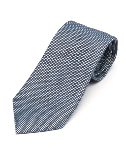 TOKYO SHIRTS（トウキョウシャツ）の「コットン混　ベーシックネクタイ（ネクタイ・メンズ・ピーコックグリーン系1/グレー系1/ネイビー系1/ダルブルー系2/ピーコックグリーン系2/ネイビー系2/ダルブルー系3/ダルブルー系1/モカ/インディゴブルー/サックスブルー系3/サックスブルー系2/サックスブルー系1/カーキ/グレー系2・FREE）」の13枚目の写真