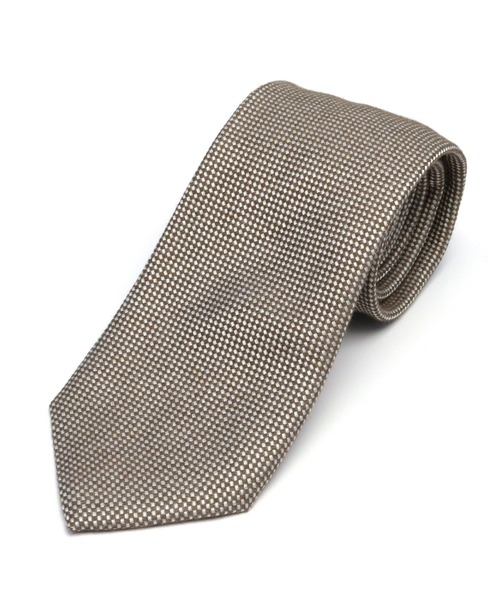 TOKYO SHIRTS（トウキョウシャツ）の「コットン混　ベーシックネクタイ（ネクタイ・メンズ・ピーコックグリーン系1/グレー系1/ネイビー系1/ダルブルー系2/ピーコックグリーン系2/ネイビー系2/ダルブルー系3/ダルブルー系1/モカ/インディゴブルー/サックスブルー系3/サックスブルー系2/サックスブルー系1/カーキ/グレー系2・FREE）」の4枚目の写真