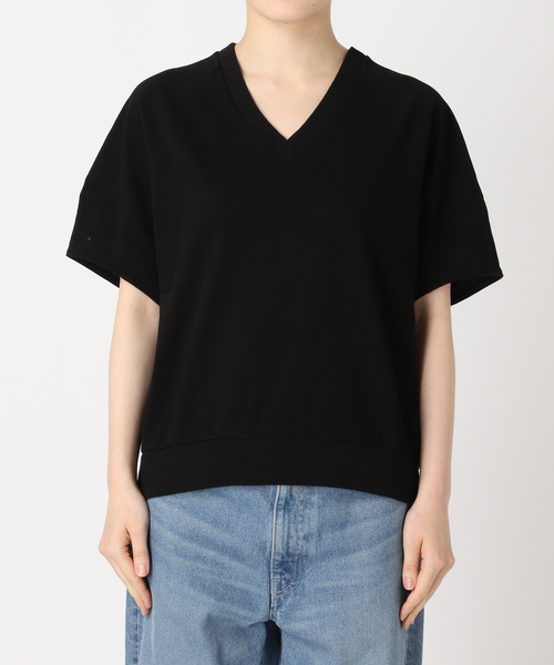 【新品タグ付き】FRAMeWORK ツイスト天竺VネックT セール】ツイスト天竺VネックT（Tシャツ/カットソー）｜FRAMeWORK