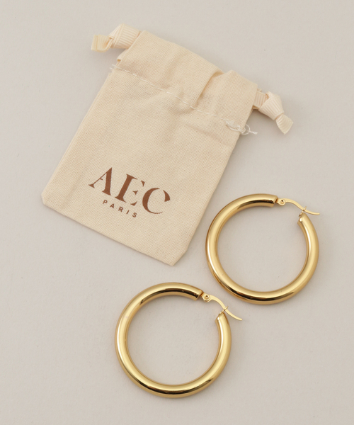 AEC paris（エーイーシーパリ）の「【AEC PARIS】Florence ピアス（ピアス（両耳用）・レディース・ゴールド・FREE）」の3枚目の写真