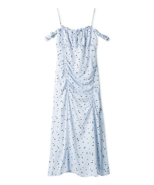 FURFUR チェリー柄プリントワンピース FURFUR（ファーファー）の「チェリー柄ワンピース（ワンピース