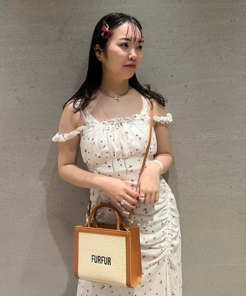 FURFUR（ファーファー）の「チェリー柄ワンピース（ワンピース