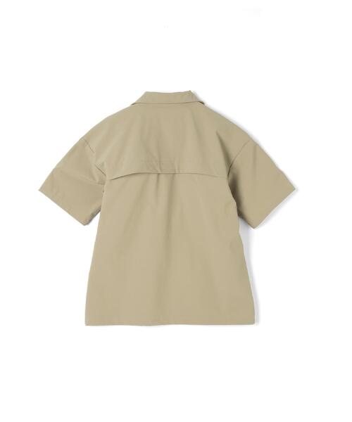 CAMP7(キャンプセブン)の「CAMP7(キャンプ7)【水陸両用】ベンチレーション半袖シャツ(シャツ/ブラウス・キッズ・ベージュ/ブラック・120/130/140/150/160)」の19枚目の写真