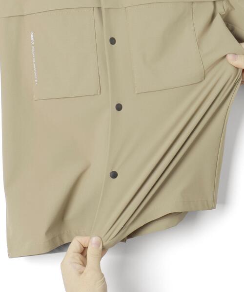 CAMP7(キャンプセブン)の「CAMP7(キャンプ7)【水陸両用】ベンチレーション半袖シャツ(シャツ/ブラウス・キッズ・ベージュ/ブラック・120/130/140/150/160)」の10枚目の写真