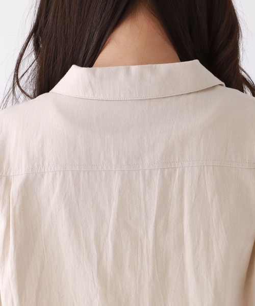 repipi armario（レピピ アルマリオ）の「ルーズカイキンシャツ（シャツ/ブラウス・キッズ・ベージュ/ライム・SMALL/MEDIUM/LARGE）」の13枚目の写真