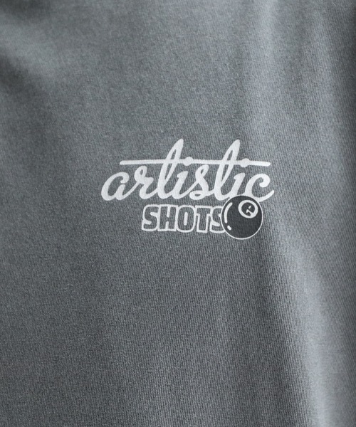 8(eight)(エイト)の「ピグメントTシャツ(Tシャツ/カットソー・メンズ・ブラック系その他/ネイビー/チャコール・MEDIUM/LARGE)」の19枚目の写真