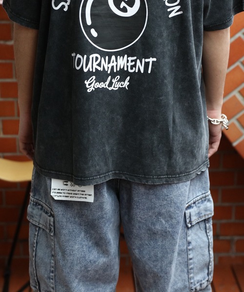 8(eight)(エイト)の「ピグメントTシャツ(Tシャツ/カットソー・メンズ・ブラック系その他/ネイビー/チャコール・MEDIUM/LARGE)」の10枚目の写真