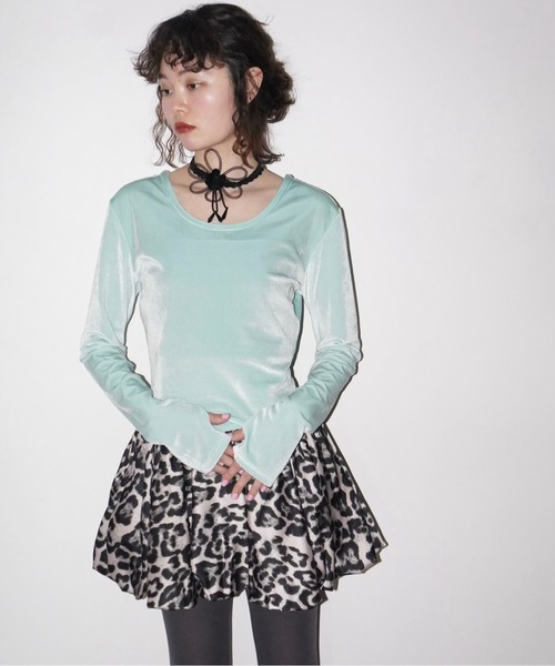 musubore(ムスボレ)の「【 select 】flower beads choker / フラワービーズチョーカー(チョーカー・レディース・ブラック・FREE)」の16枚目の写真