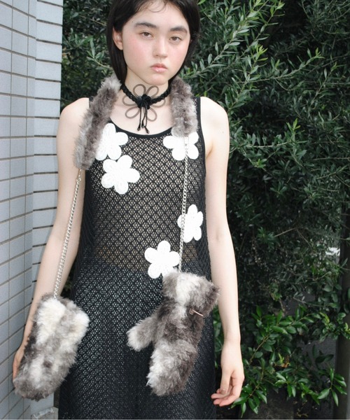 select 】flower beads choker / フラワービーズチョーカー