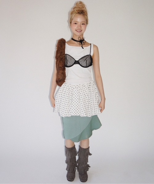 musubore(ムスボレ)の「【 select 】flower beads choker / フラワービーズチョーカー(チョーカー・レディース・ブラック・FREE)」の17枚目の写真
