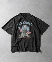 __gram.（スペースグラム）の「【_gram.】 ピグメント加工 90s ロックTシャツ / バンドTシャツ（Tシャツ/カットソー）」