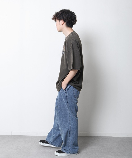 __gram.(スペースグラム)の「【_gram.】 ピグメント加工 90s ロックTシャツ / バンドTシャツ(Tシャツ/カットソー・メンズ・グレー系/ブラック系/チャコール/ブラック・MEDIUM/LARGE)」の17枚目の写真