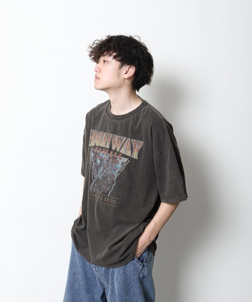 __gram.(スペースグラム)の「【_gram.】 ピグメント加工 90s ロックTシャツ / バンドTシャツ(Tシャツ/カットソー・メンズ・グレー系/ブラック系/チャコール/ブラック・MEDIUM/LARGE)」の15枚目の写真