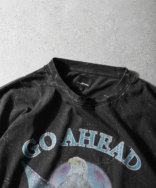 __gram.(スペースグラム)の「【_gram.】 ピグメント加工 90s ロックTシャツ / バンドTシャツ(Tシャツ/カットソー・メンズ・グレー系/ブラック系/チャコール/ブラック・MEDIUM/LARGE)」の12枚目の写真