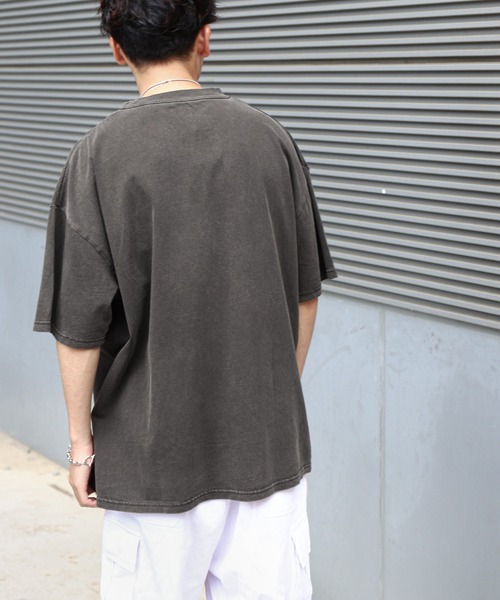 セール】【_gram.】 ピグメント加工 90s ロックTシャツ / バンドT