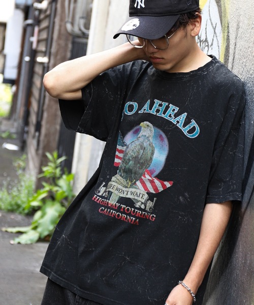 OHP × YANGCASO bゴルズクライ No.2 ピグメントTシャツ セール】【_gram.】 ピグメント加工 90s ロックTシャツ / バンド