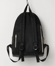 【 アジョリー 】　完売品　黒　パール　レザー　フリル　リュック　ゴールド アジョリー 】 完売品 黒 パール レザー フリル リュック