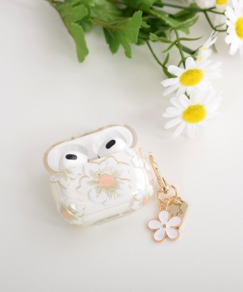Mayree（メイリー）の「【float】フラワーデザイン エアポッズ/エアポッズプロ ケース カバー【AirPods 第1世代/第2世代/第3世代/第4世代/pro/pro2】（ヘッドフォン/イヤホン・レディース・その他2/その他1・D/C/A/B/E）」の7枚目の写真