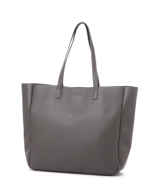 GLOBAL WORK（グローバルワーク）の「軽量ジャストポケット/2Room トート/115586（トートバッグ・メンズ・グレー/ブラック/ベージュ/ネイビー/アイボリー/ブラック系その他・FREE）」の4枚目の写真