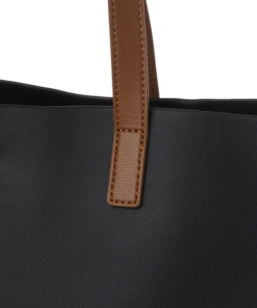 GLOBAL WORK（グローバルワーク）の「軽量ジャストポケット/2Room トート/115586（トートバッグ・メンズ・グレー/ブラック/ベージュ/ネイビー/アイボリー/ブラック系その他・FREE）」の10枚目の写真