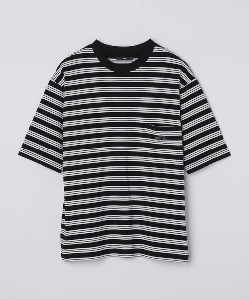 セール】SHIPS: ランダム ボーダー Tシャツ（Tシャツ/カットソー