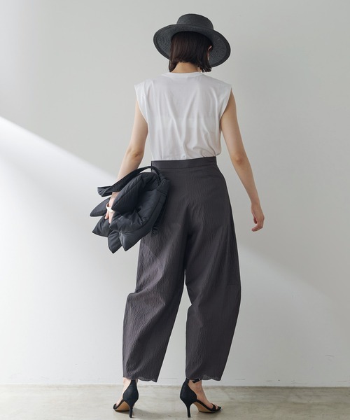 Whim Gazette スカラップパンツ ¥27,500（White） スカラップパンツ | Whim Gazette(ウィム ガゼット)レディース