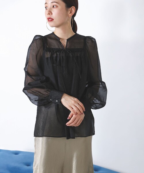 Demi-Luxe BEAMS（デミルクス ビームス）の「シアー オーガンジー