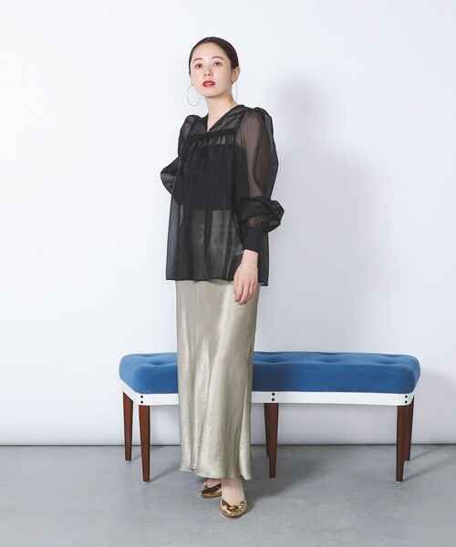 Demi-Luxe BEAMS（デミルクス ビームス）の「シアー オーガンジー