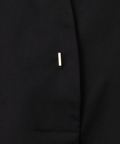 OPAQUE.CLIP(オペークドットクリップ)の「◆スキッパータックスリーブブラウス【洗濯機洗い可】(シャツ/ブラウス・レディース・ブラック/ライトブルー/ネイビー/ホワイト・38/40/42)」の8枚目の写真