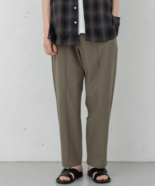 FORK&SPOON（フォークアンドスプーン）の「FORK&SPOON　PEジャージーテーパードパンツ（その他パンツ・メンズ・ブラック/チャコールグレー/モカ・4/5）」の3枚目の写真