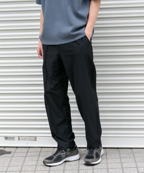 FORK&SPOON（フォークアンドスプーン）の「FORK&SPOON　PEジャージーテーパードパンツ（その他パンツ・メンズ・ブラック/チャコールグレー/モカ・4/5）」の10枚目の写真