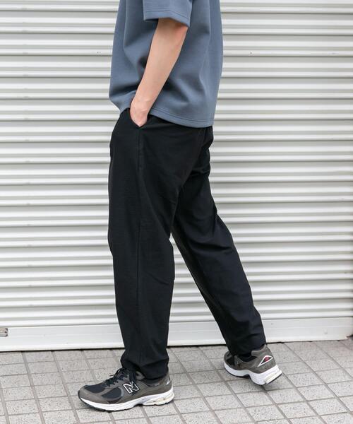 FORK&SPOON（フォークアンドスプーン）の「FORK&SPOON　PEジャージーテーパードパンツ（その他パンツ・メンズ・ブラック/チャコールグレー/モカ・4/5）」の8枚目の写真