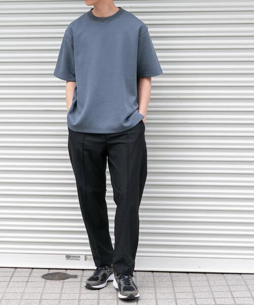 FORK&SPOON（フォークアンドスプーン）の「FORK&SPOON　PEジャージーテーパードパンツ（その他パンツ・メンズ・ブラック/チャコールグレー/モカ・4/5）」の6枚目の写真