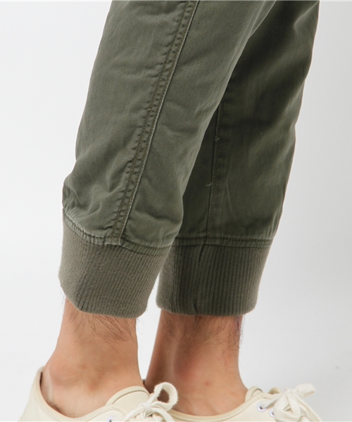 Denime（ドゥニーム）の「ミリタリーリブジョガーパンツ（その他パンツ・メンズ・グリーン/オリーブ・MEDIUM/LARGE/X-LARGE）」の9枚目の写真