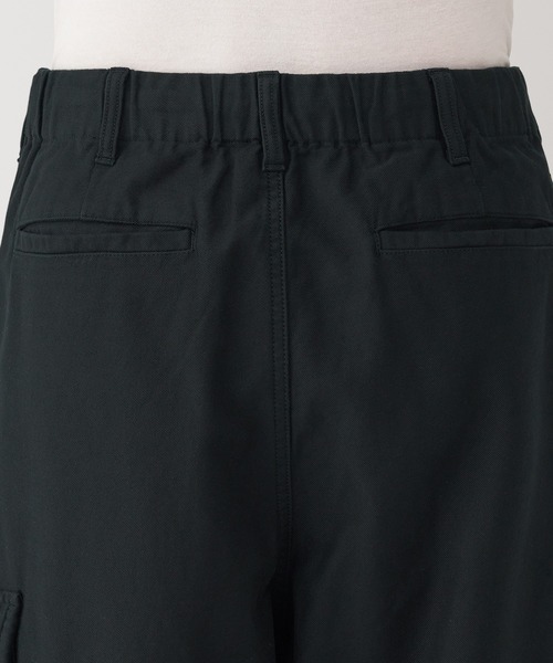 無印良品(ムジルシリョウヒン)の「紳士 洗いざらしイージーカーゴパンツ(カーゴパンツ・メンズ・ダークグリーン/ブラック/ブラウン系・M/L/XL/S)」の6枚目の写真
