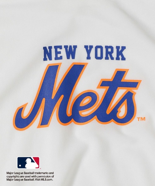 LEPSIM(レプシィム)の「MLB シアープリント5分袖T 127581(Tシャツ/カットソー・レディース・オフホワイト/ホワイト/ネイビー・FREE)」の4枚目の写真
